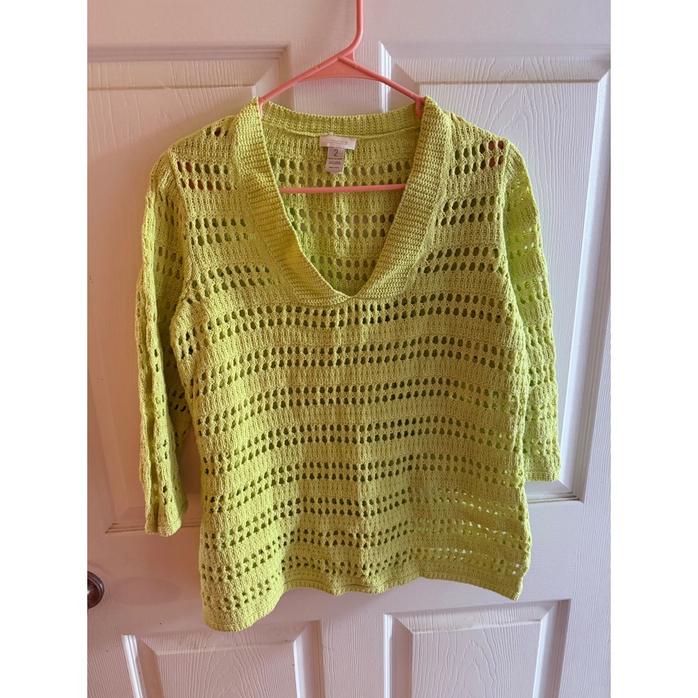 Chico's summer sweater shirt